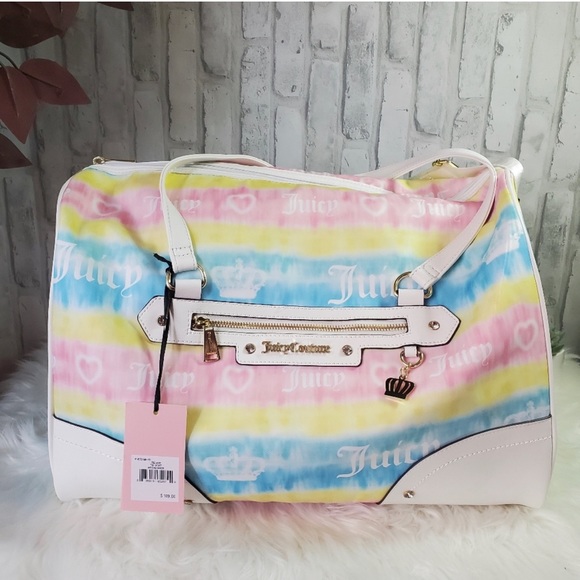 Juicy Couture Handbags - Juicy Couture Tie Dye Duffle Bag